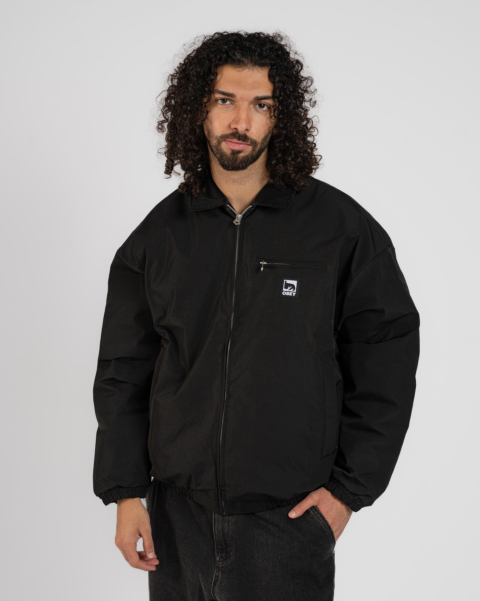 Obey ELYSIAN JACKET | 121800601-BLK | AFEW STORE